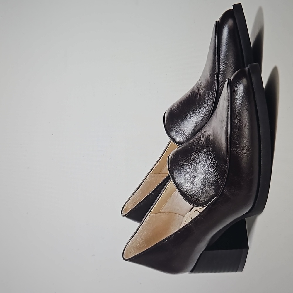 Business Casual Life Stride Devyn Slip-on Pumps Size 6.5M Dark Chocolate - Picture 6 of 12